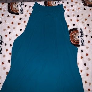 LOFT high neck sleeveless blouse